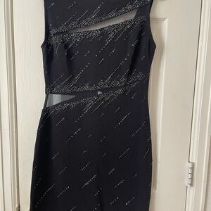 Tadashi Little Black Cocktail Dress